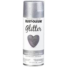 Rust-Oleum Specialty Glitter Spray Paint 12oz-Silver Glitter - £39.87 GBP