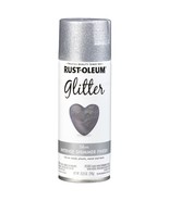 Rust-Oleum Specialty Glitter Spray Paint 12oz-Silver Glitter - £39.23 GBP