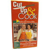 Cut Up &amp; Cook Merle and Neva Ellis Pressure Cooking VHS 1999 - $9.89