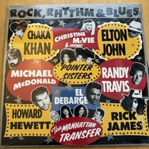Rock Rhythm &amp; Blues - The Manhattan Transfer - LP Vinyl - Warner Bros 1989 - £3.82 GBP
