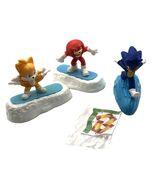 Sonic The Hedgehog Happy Meal Toy Lot of 3-Sonic, Knuckles &amp; Tales - €11,14 EUR