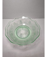 Vintage Westmoreland Woolworth Uranium Depression Glass 6&quot; Square Bowl G... - $28.70