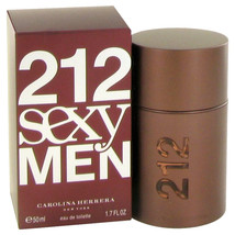212 Sexy by Carolina Herrera Eau De Toilette Spray 1.7 oz - £42.19 GBP