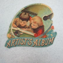 Antique 1888 Victorian Print Artists Album Cut From Warners Safe Cure Medical Ad - £7.82 GBP