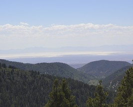 Lincoln National Forest with White Sands in background New Mexico Photo Print - £7.04 GBP+