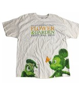 New Disney Parks Flower And Garden Festival 2013 T- Shirt Size 2XL - $37.39