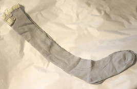 Gray,Leg Warmers,Boot Topper,Knitted Boot Socks,knee high Boot Socks woman,lace - £6.12 GBP