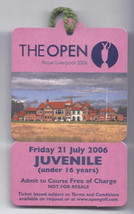 2006 British Open Ticket Friday July 21st 2nd Tournament Round Tiger Woods Wins - £267.80 GBP