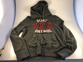 Hollister Surf Patrol Pullover Front Drawstring Hoodie Sweatshirt Men&#39;s Medium - £11.13 GBP