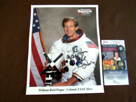 Bill Pogue Pilot Skylab 4 Astronaut Signed Auto Vtg Nasa 8X10 Photo Jsa Beauty - $118.79