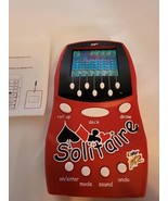 00&#39; MGA COLOR FX2 SCREEN CARD ELECTRONIC GAME SOLITAIRE HANDHELD HAND HE... - $29.68