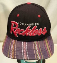 Los Angeles Young &amp; Reckless black red hat cap Men&#39;s adult surf skate Y&amp; R - £15.32 GBP