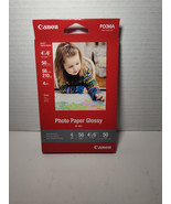 Canon Pixma Inkjet Photo Paper Glossy  4&quot;x 6&quot; 50 Sheets  GP-601 New Sealed - £6.28 GBP