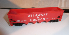 Vintage HO Scale Bachmann Delaware &amp; Hudson Hopper Car 12312 - $18.81