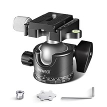 NEEWER Low Profile Camera Tripod Ball Head, 36mm Metal Panorama Ball Head Compat - £52.71 GBP