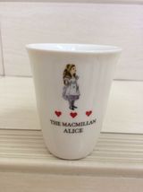 Disney Alice in Wonderland Ceramic Glass. Macmilan Theme. RARE Limited Item NEW - $18.00