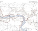 Bruneau Quadrangle Idaho 1947 USGS Topo Map 7.5 Minute Topographic - $23.99