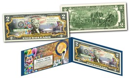 LOUISIANA Genuine Legal Tender $2 Bill USA Honoring America&#39;s 50 States - €12,03 EUR
