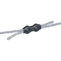 Powerfields R-47-C4 4-Pack 1/4-Inch Rope 2Post Splice Clamp, 6mm - $21.87