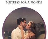 Mistress For A Month Three Rich Men Lee, Miranda - $2.93