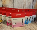 Canon CLI-42 8 PK Value Pack Ink, 8 Pack Compatible to PIXMA PRO-100 - £87.29 GBP