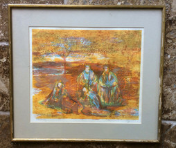 R. Freeman Worthley &quot;Nativity&quot;, Rare Serigraph By Famous Artist - Pencil Signed - £387.55 GBP