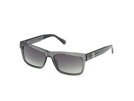 GUESS GU00221 Sunglasses Sun Glasses 20B Grey Authentic New 57 Unisex - $74.84