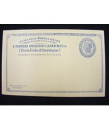 U. S. Postal Reply Card UY2m Unused 17-c - $9.89