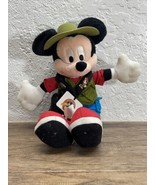 Disneyland Multicolor Mickey Mouse Pin Trading Plush Toy w/ 2 Pins &amp; Bag... - €12,89 EUR