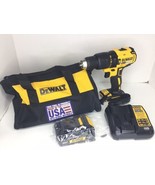 (NEW) DEWALT DCD778 20V MAX Brushless 1/2&quot; Compact Hammer Drill/Driver Kit - $122.45