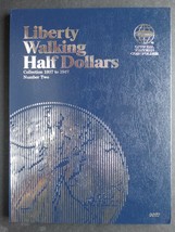 Whitman Liberty Walking Half Dollars Coin Folder 1937-1947 #2 Album Book... - $9.55