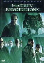 The Matrix Revolutions  ( 2 DVD&#39;S) - $3.25