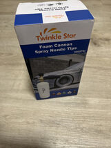 Foam Cannon Spray Nozzle Tips - Twinkle Star 3000PSI 1 Liter Car Wash Clean - $9.02