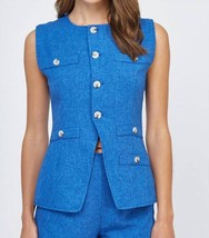 Fate By Lfd Button Up Trend Vest Size S - $37.62