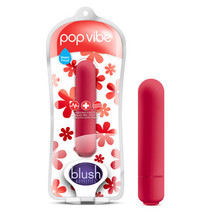 Blush Vive Pop Vibe Bullet Vibrator Cherry Red - £21.07 GBP