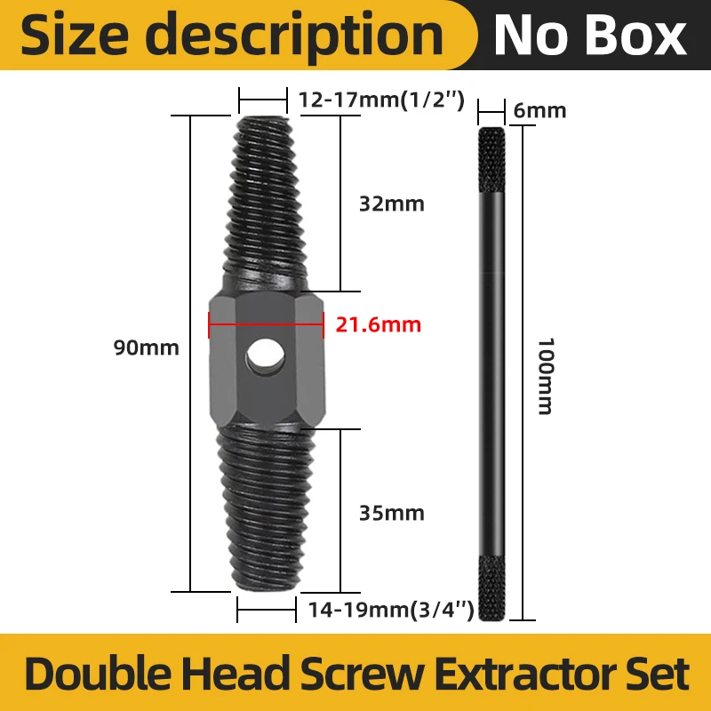 5/6Pcs Screw Extractor  Drill Bit Set Damaged Screws Remover Extractor w... - $39.86