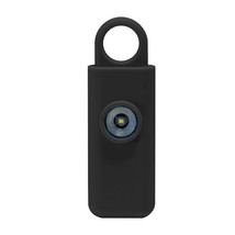 Personal Panic Alarm 130dB and Strobe Black Security Safety Loud Keychain Panic - £13.44 GBP