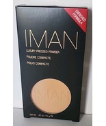 IMAN Luxury Pressed Powder Clay Medium- .35 Oz - $666.38 MXN