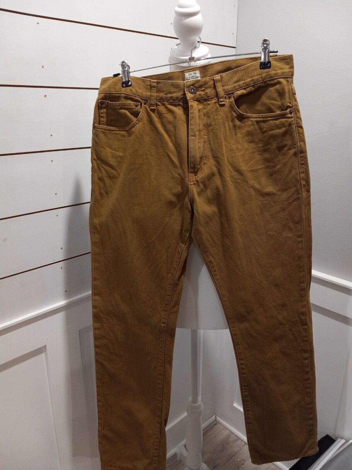 J Crew Men Size 32 x 32 Brown Pants Jeans - £14.94 GBP