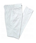 Mens Baseball Pants Rawlings White Double Knit Players Unhemmed-size 44x36 - £14.24 GBP