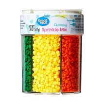 Decorating Sprinkle Mix Great Value Variety Six Pack Confetti For Cakes ... - €7,63 EUR