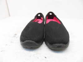 Skechers Women&#39;s Slip-On GOwalk Joy - Sensational Day SN13983 Black/Pink Size 6M - £33.41 GBP