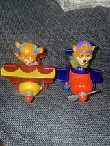 Disney’s Tail Spin Vtg 1990s McDonalds Happy Meal Toys: 2 Figures in Airplanes - £1.58 GBP
