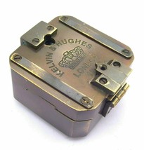 Antique Vintage Brass Solid  Kelvin &amp; Hughes 1917 Brunton Compass Handma... - £19.11 GBP