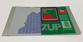 North Dakota Unrolled Aluminum “7 UP” Can 1959 States- United We Stand - £8.12 GBP