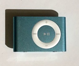 Apple iPod Shuffle Baby Blue 2nd Gen 1GB MP3 Player A1204 EMC 2125 - £23.42 GBP
