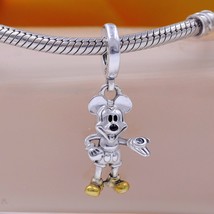 Disney 100th Anniversary Mickey Mouse Dangle Charm with 925 silver  792812C01 - £13.74 GBP