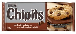 4 X HERSHEY&#39;S CHIPITS Milk Chocolate Baking Chips 270g Each,Canada,Free Shipping - £28.61 GBP