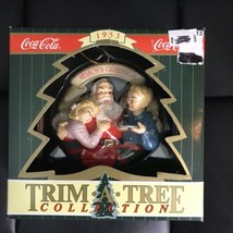 Coca Cola Trim A Tree Ornament 1953 "The Pause That Refreshes" 1997 - £5.42 GBP