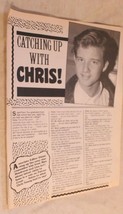 Vintage Catching Up With Chris Young Teen Magazine Page Article  - $4.94